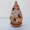 Lámpara pico estrella con plato