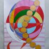 Pintura original acrílico sobre papel